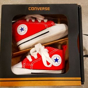 Converse First Star size 1 baby shoes